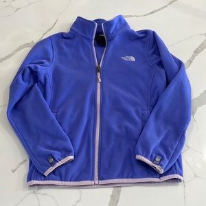 Girls North Face fleece jacket